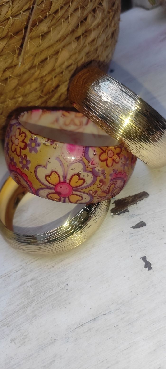 Lot 3 bracelets tendance - photo numéro 5