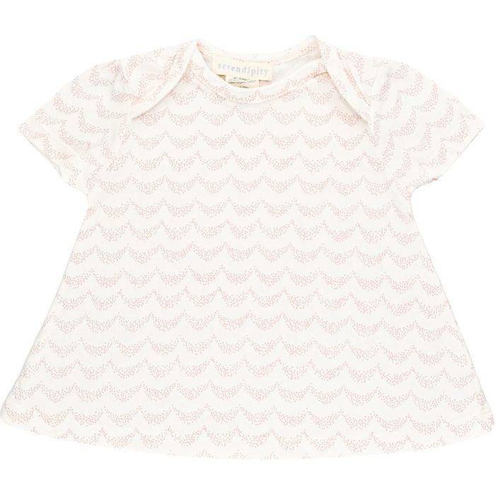 Robe à manches courtes 3 mois en coton bio Serendipity