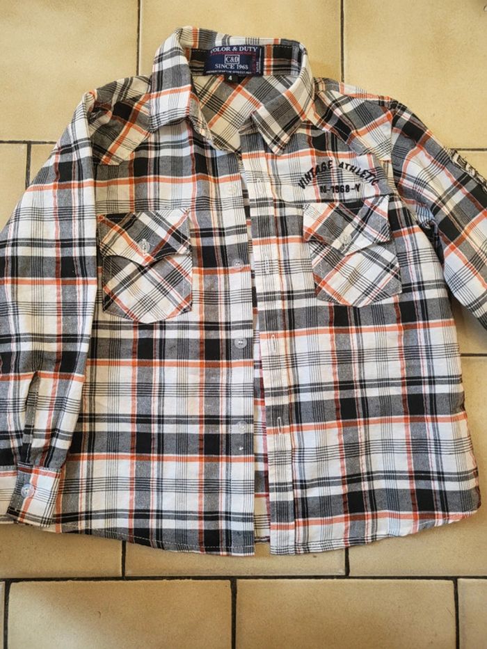 Chemise garçon 4 ans - photo numéro 3
