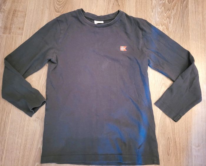 Tee-shirt bleu ML Tape à l'œil 8 ans