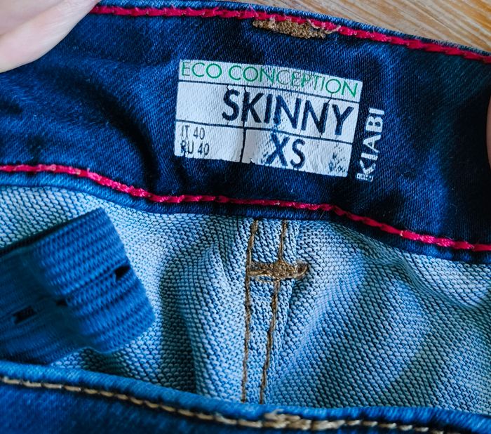 Jean Kiabi Ado Skinny Bleu Taille 14 ans - photo numéro 8