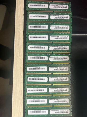 Lot barrettes RAM