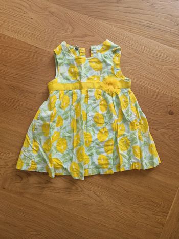 Robe citron 24 mois