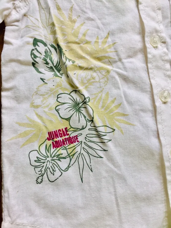 Ensemble chemise et short 2 ans - photo numéro 4