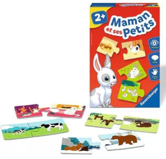 Jeu apprentissage animaux "Maman et ses petits" Neuf - photo numéro 6