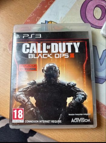Jeu PS3 CALL OF DUTY BLACK OPS 3