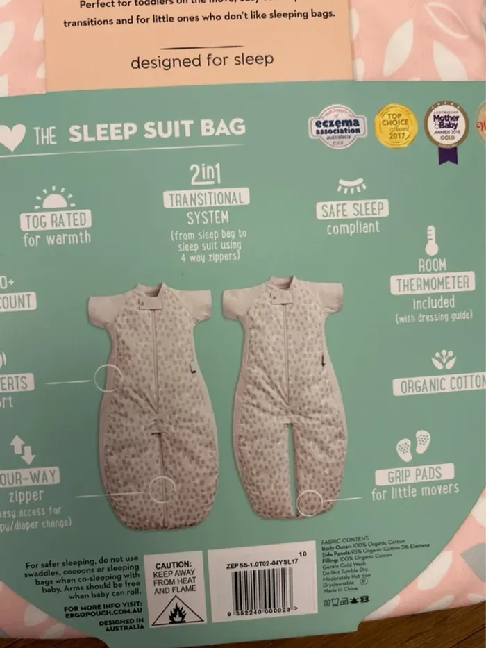 (New) sleep suit bag 1.0 tog 2-12m - photo numéro 6