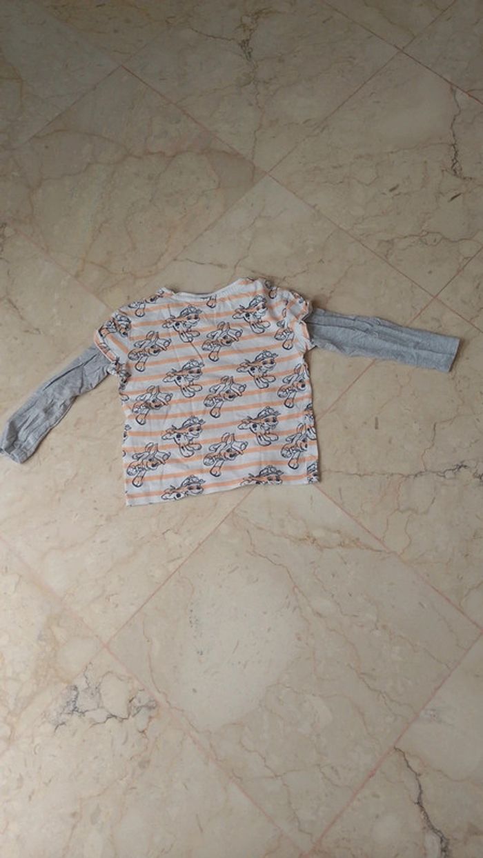 #manu_7896garcon5ans t shirt manches longues - photo numéro 2