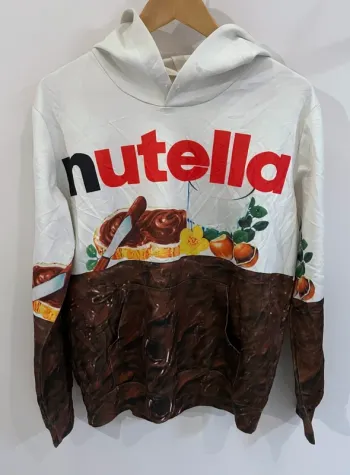 Nutella hoodie sweater S men / M women