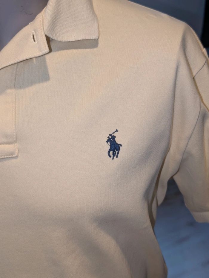 Polo Ralph Lauren Jaune Clair Taille S - photo numéro 2