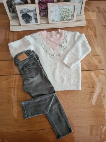 Ensemble pull et jean 3ans