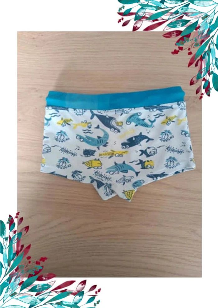 Maillot de bain boxer garçon 2-3 ans requins - photo numéro 3