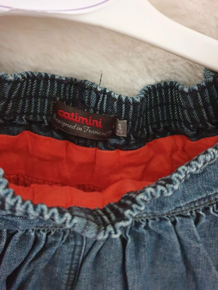 Jupe en Jeans Catimini Taille 4 ans - photo numéro 3