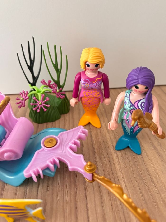 70033 - Playmobil StarterPack - Sirènes avec carrosse - photo numéro 5