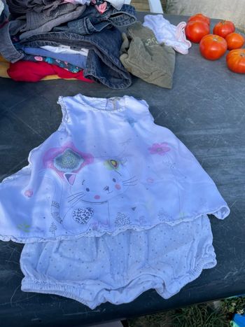 Robe short 12 mois