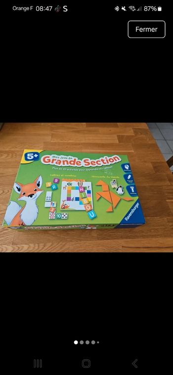 Jeu de société Les jeux de grande section 
