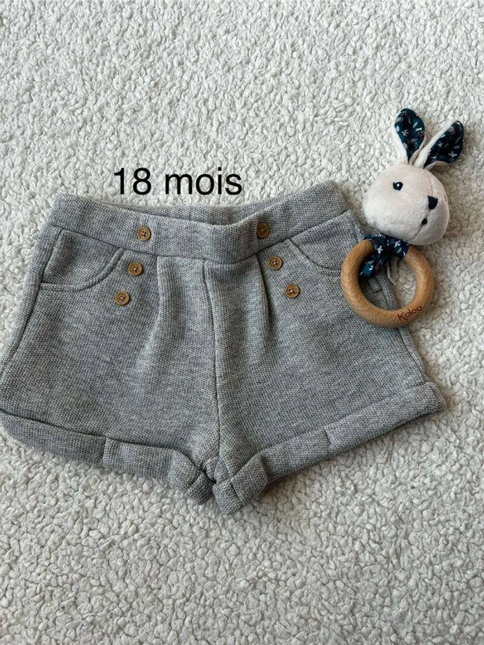 Short fille 18 mois