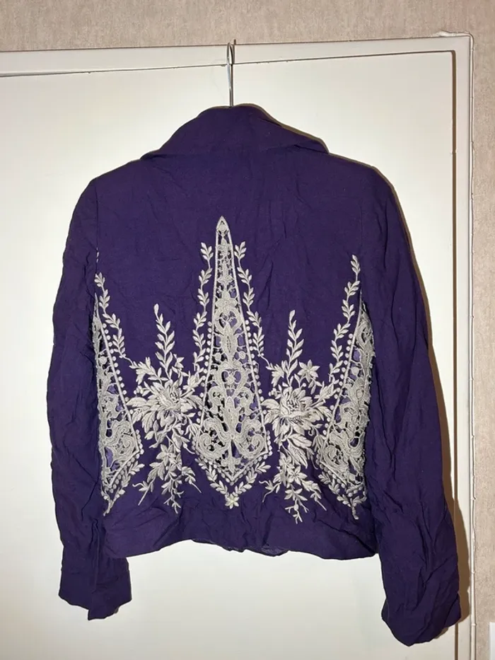 Blazer jeff gallano vintage en viscose - photo numéro 5