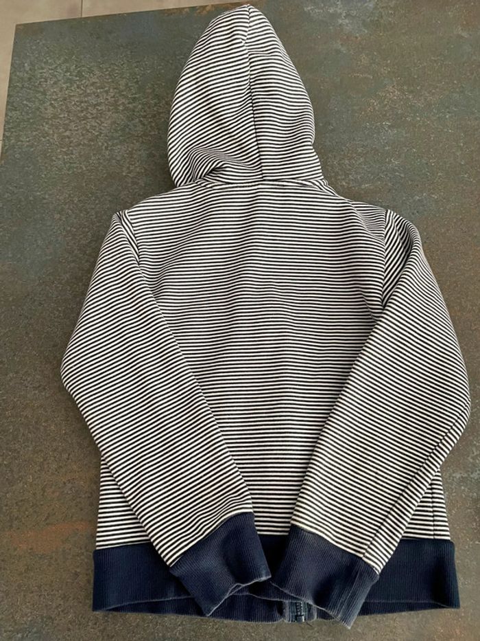 Veste à capuche rayée - photo numéro 2