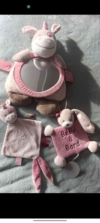 Miroir, doudou et accessoire voiture Bébé à bord