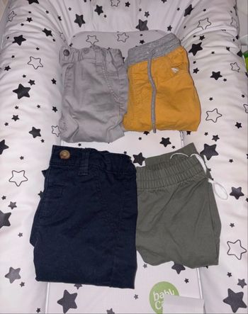 Lots de 4 pantalons bébé garçon 6 mois
