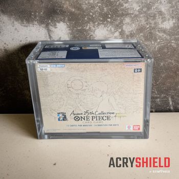 Protection acrylique premium pour display one piece FR et US après op03