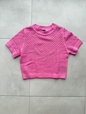 Crop top en maille