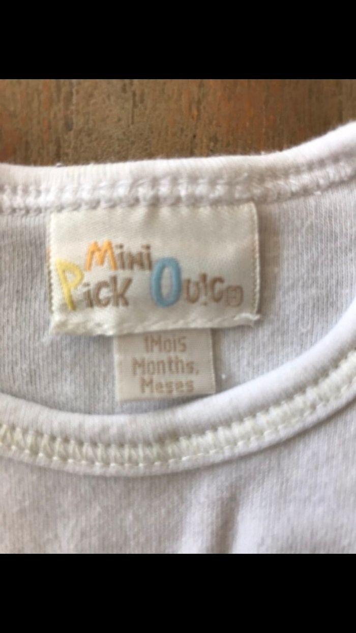 Body 1 mois pick ouic - photo numéro 2
