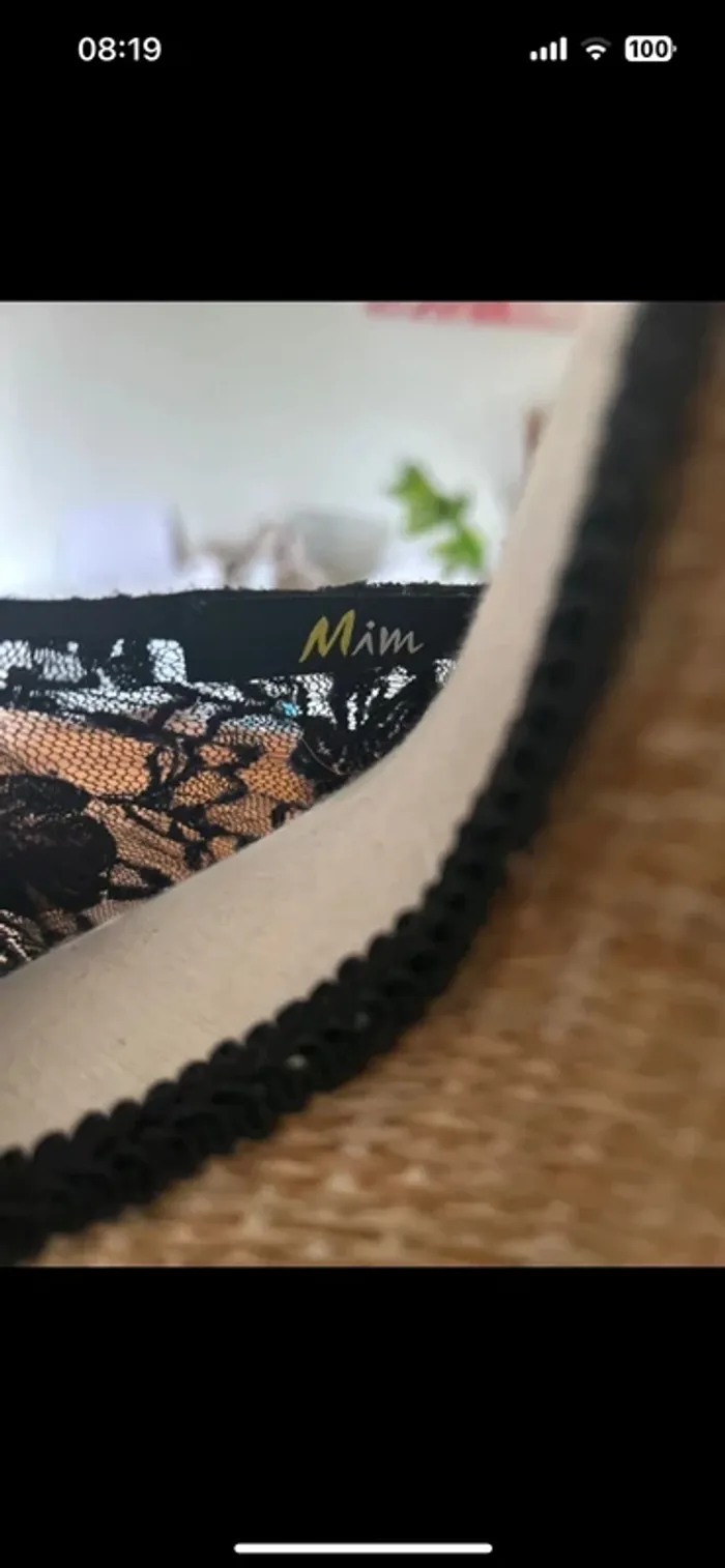 Blouse fleuri à dentelle mim - photo numéro 3