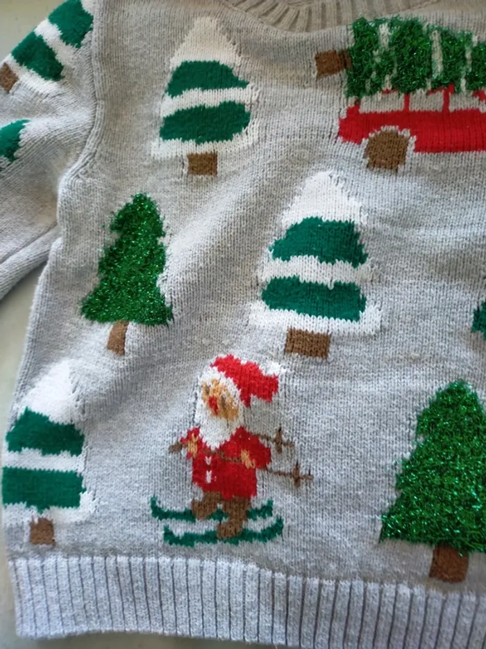 Pull de Noël 2 ans - photo numéro 3