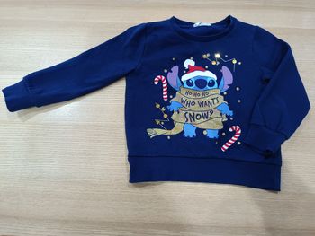 Pull de Noël Stitch 4 ans