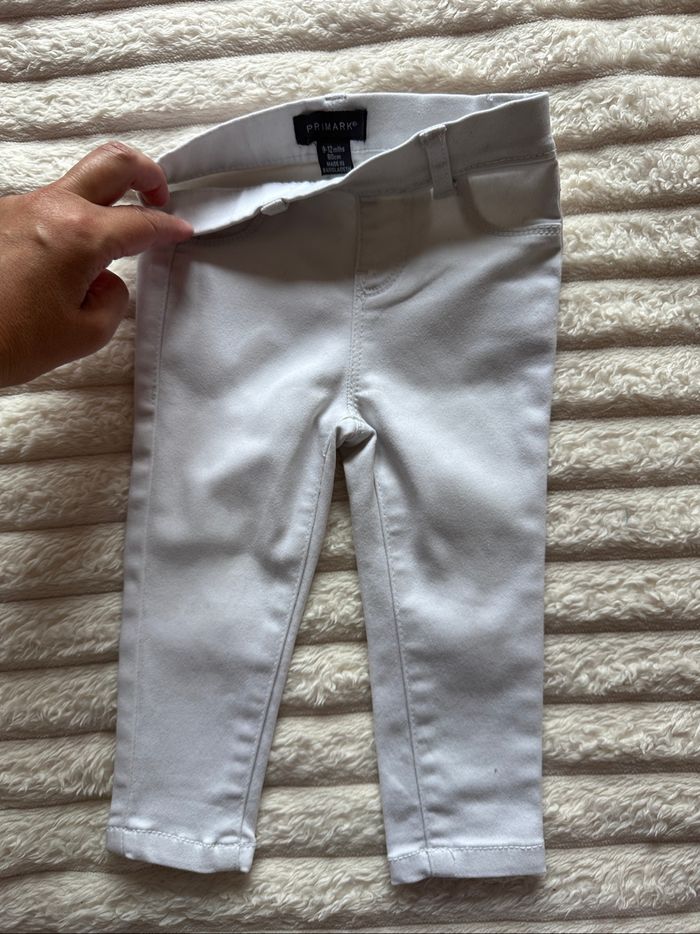 Lot 2 pantalons + 1 legging 9 mois - photo numéro 2