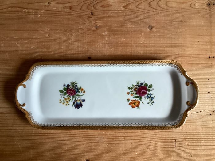 Plat à cake en porcelaine - photo numéro 6