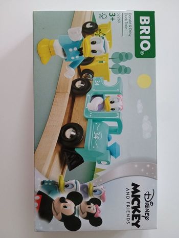 Train brio en bois Donald Disney NEUF