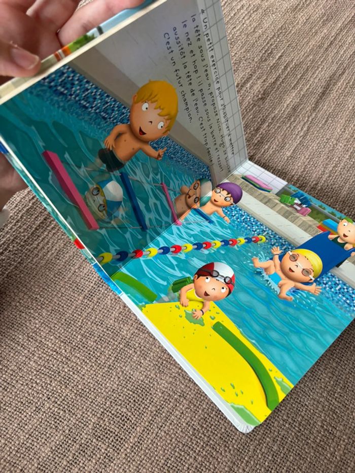Livre p’tit champion de natation - photo numéro 2