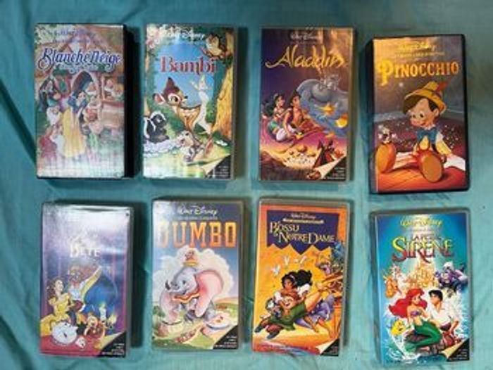 Cassettes VHS Disney - photo numéro 3