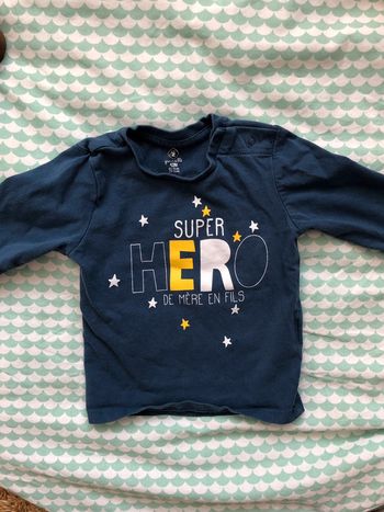 T-shirt super hero