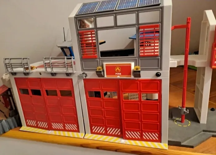 Caserne de pompiers Playmobil - photo numéro 3