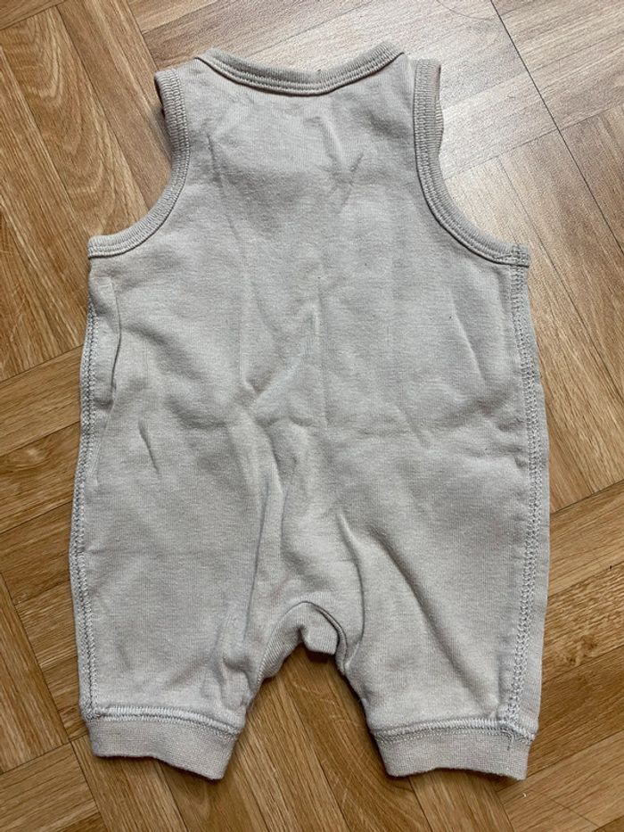 Salopette sans manches Vertbaudet taille 1 mois - photo numéro 3