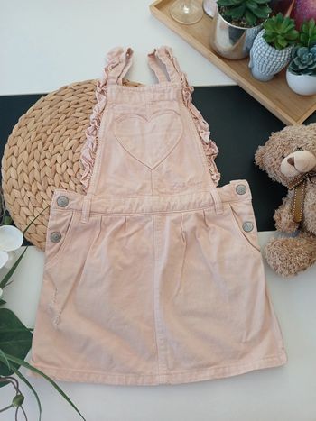 Robe salopette rose Taille 8 ans🌿💝