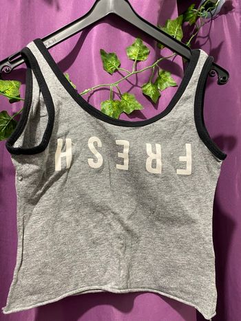 Top court gris Fresh