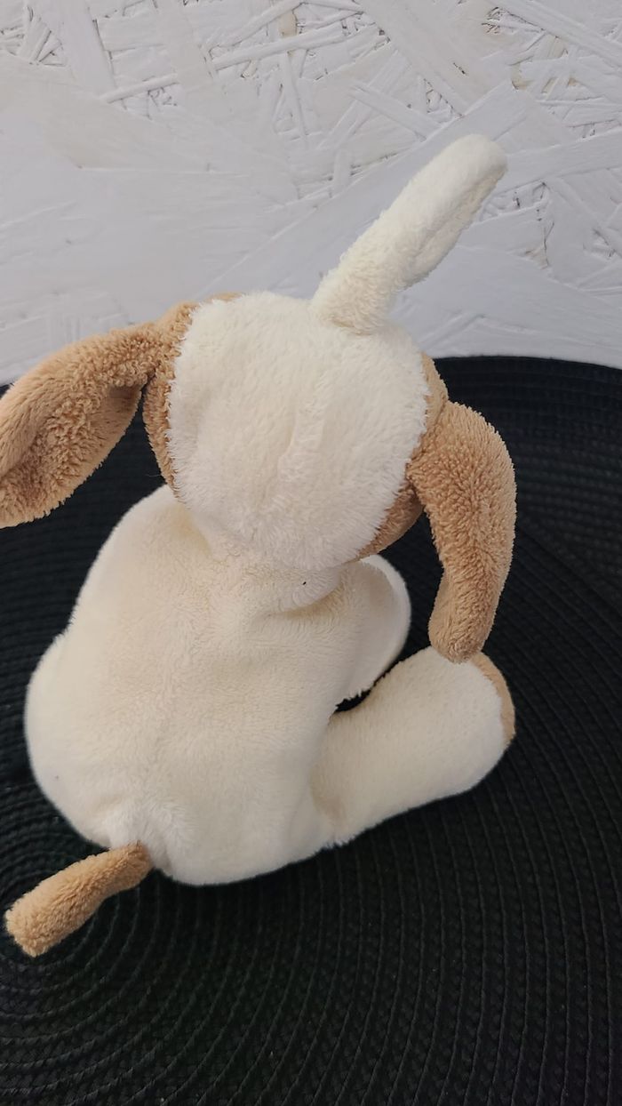 doudou chien beige marron - photo numéro 4