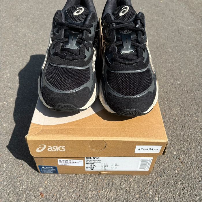 Asics Gel NYC Cream/Black Beige - 42 - photo numéro 6