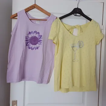 lot de 2 tshirt femme Camaieu et M&S mode