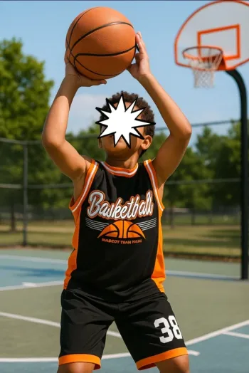 Ensemble de basketball 8-9ans