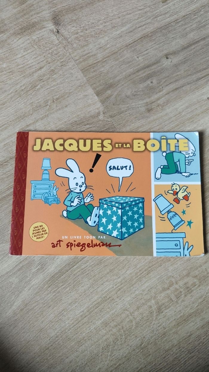 Livre jacques de la boite