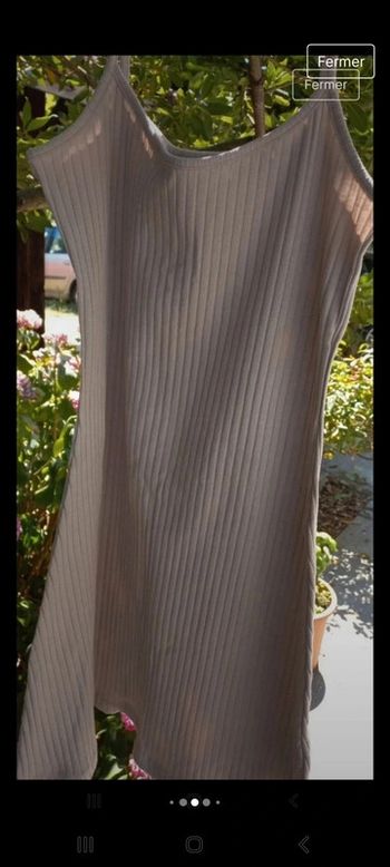 Robe beige été 🌸