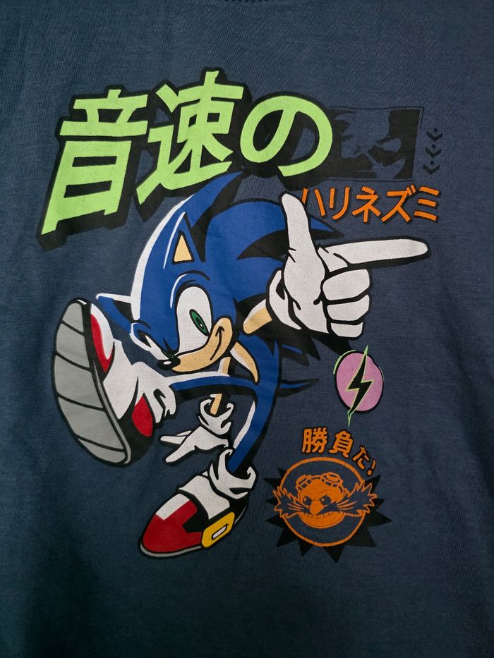 PYJAMA SHORT GARÇON SONIC  TAILLE 8ANS - photo numéro 2