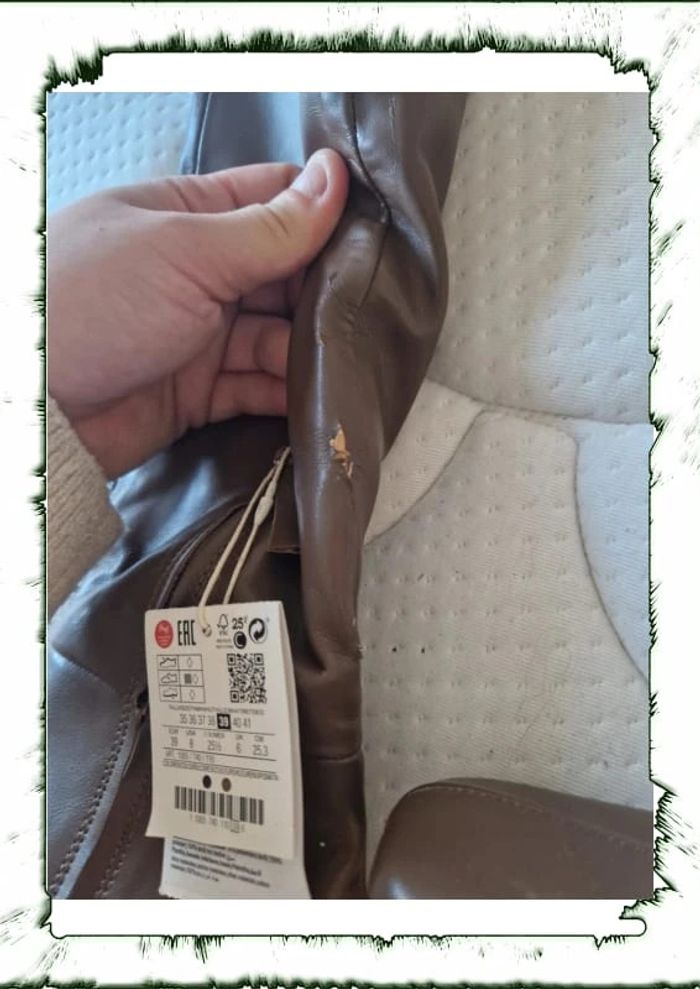 Bottes marron à talons pull and bear neuves - photo numéro 2