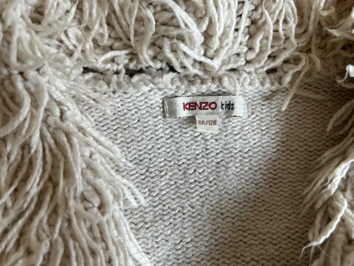 Veste beige type caraco ou boléro 8 ans Kenzo kids - photo numéro 2